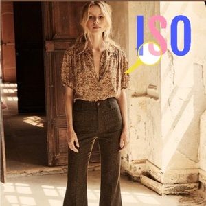 ISO…THE DÔEN BEL TOP…A EXTRA LARGE in the LADY EMMA FLORAL PRINT SILK